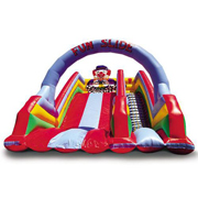 huge inflatable slide